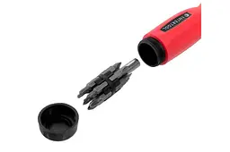 Викрутка з набором бітів Intertool реверсивна (12 предметів) VT-1003 - мініатюра 5