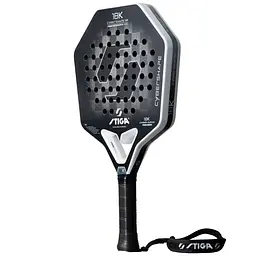 Ракетка для падел тенісу Stiga Racket 18K Cybershape (2202-1701-03) - мініатюра 2