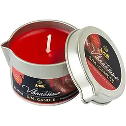 Масажна свічка - Vibratissimo Burning Red, 50 мл