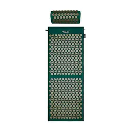 Килимок акупунктурний 4FIZJO Аплікатор Кузнєцова з валиком 128 x 48 см Navy Green/Gold 4FJ0289 (P-5907739313317) - мініатюра 3
