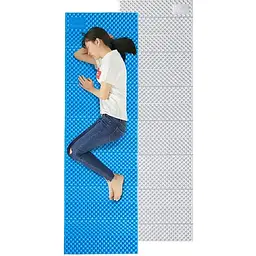 Килимок складний IXPE Naturehike NH19QD008 алюмінієва плівка 185x56х1,8 см оливковий зелений - мініатюра 4