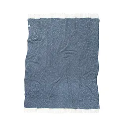 Плед-накидка Barine - Wave indigo синій 140x170