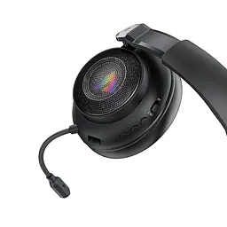 Навушники ігрові ACEFAST H15 gaming wireless headset Black - мініатюра 5