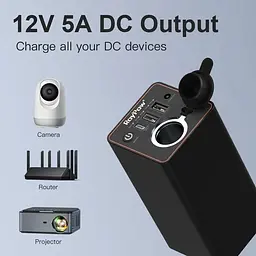 Портативний зарядний пристрій RoyPow 30W PD USB-C з розеткою для прикурювача 12 В для ноутбука - мініатюра 2