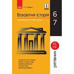 Всесвітня історія у визначеннях, таблицях і схемах. 6-7 класи. Рятівник 2.0