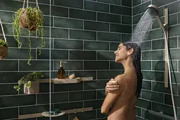 Полиця для ванної Hansgrohe WallStoris для штанги Planet Edition пісок sand 28917210 - мініатюра 2