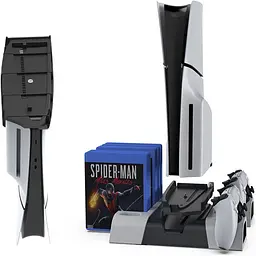 Підставка для консолі Dobe для PS5 Pro/FAT/Slim (TP5-3536B Pro) [129238] - мініатюра 3