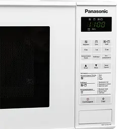 Мікрохвильова піч 20л, 800Вт, гриль, дисплей, білий Panasonic kuh0015109 - мініатюра 4