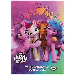 Білий картон Kite A4 My Little Pony 10 аркушів (LP24-254)
