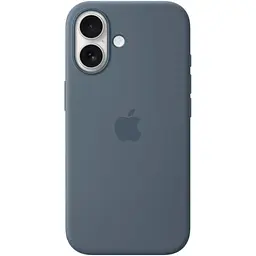 Чохол Silicone Case with Button, Animation & MagSafe для Apple iPhone 17 Anchor Blue AAA [153237] - мініатюра 2