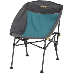 Стілець розкладний Uquip Comfy блакитний з сірим (244011) - мініатюра 2