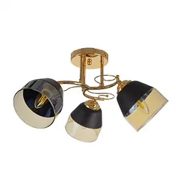 Люстра стельова Brille E27 60W G (LK-689C/3)