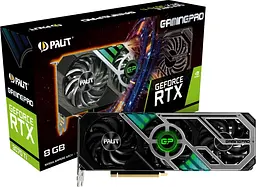 Відеокарта Palit GeForce RTX 3070 Ti GamingPro (NED307T019P2-1046A) б/в - мініатюра 3