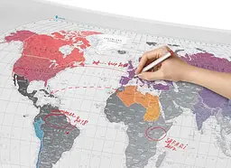 Скретч карта світу 1DEA.me Travel Map Air World (13041) - мініатюра 4