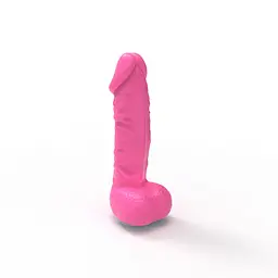 Натуральне крафтове мило у формі пеніса Чистий Кайф MEDIUM Pink, крафтове мило-член, натуральне - мініатюра 3