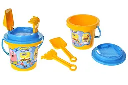 Ігровий набір для піску та води Sponge Bob SquarePants з відерцем та інструментами (QB001-006)