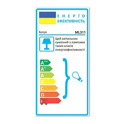 Накладний поворотний світильник Feron ML311-2 під лампу білий (40103) - мініатюра 7