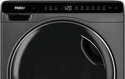 Haier Пральна машина фронтальна, 5кг, 1200, A, 42.3см, дисплей, інвертор, люк чорний, Wi-Fi, висота 70см, сріблястий - мініатюра 8