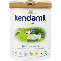 Суха суміш Kendamil Goat 3 на козячому молоці 12-36 міс. 1.6 кг (2 шт. х 800 г) - мініатюра 2