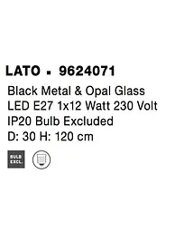 Підвіс Nova Luce LATO 9624071 - мініатюра 10