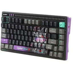 Клавіатура A4Tech AT75 RGB USB UA Cypher Ghost (4711421001830) - мініатюра 2