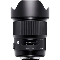 Об'єктив Sigma AF 20mm f/1.4 DG HSM Art Canon EF [99789] - мініатюра 2