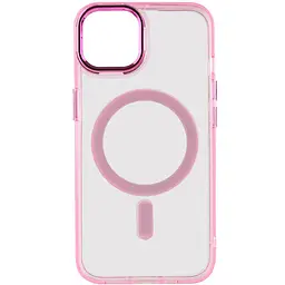 Чохол TPU Iris with MagSafe для Apple iPhone 12 Pro Max (6.7) Рожевий