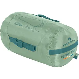 Спальний мішок Ferrino Lightec 550 +10°C Green (86153QVV) - мініатюра 2