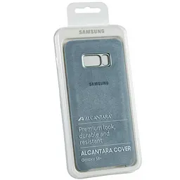 Чохол Alcantara Cover EF-XG955 для Samsung Galaxy S8 Plus (6.2") Grey - мініатюра 3