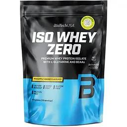 Протеїн BiotechUSA Iso Whey Zero 454 г Pineapple-mango