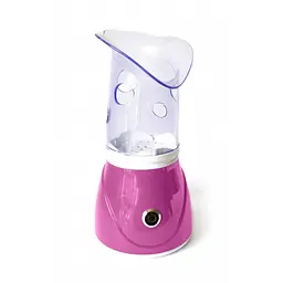 Парова сауна для обличчя рожева електрична інгалятор 2 в 1 Professional Facial Steamer BY-1078 - мініатюра 5