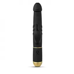 Вібратор-кролик Dorcel Furious 2.0 27 см чорний - мініатюра 3