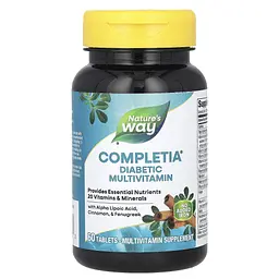 Комплекс Мультивітамінів для Діабетиків Completia Diabetic (Iron-Free) - 60 таб - мініатюра 3