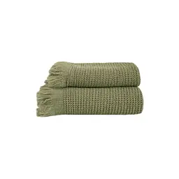 Рушник Lotus Home - Rius olive оливковий 50x100 - мініатюра 7
