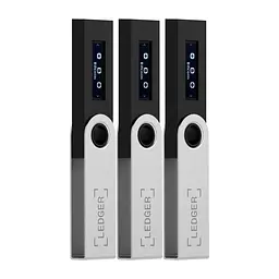Набір криптогаманців Ledger Family Pack Nano S Matte Black - мініатюра 2