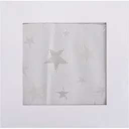 Скатертина жаккардова Lefard Home Textile Зірки зі срібним люрексом 100х100 см (812-060) - мініатюра 2