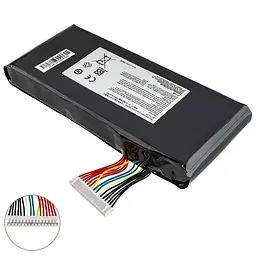 Батарея для ноутбука MSI BTY-L77 (GT72 GT72S GT80 GT80S MS-1781 MS-1783) 11.1V 7800mAh Чорний