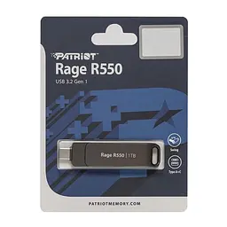 Флеш-накопичувач Patriot USB 3.2 Gen 1 Rage R550 1TB Type-A+C (PE1TR550DSAD) - мініатюра 2
