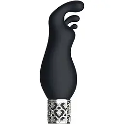 Вібромасажер Royal Gems Exquisite 12 см (чорний)