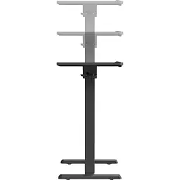 Приставний комп'ютерний стіл OfficePro ODM320B Black [148335] - мініатюра 5