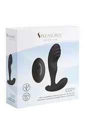 Стимулятор простати Pleasures Cozy, 12 см (чорний) - мініатюра 7