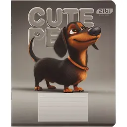 Упаковка зошитів ZiBi Kids Line Cats & Dogs 12 аркушів в лінію 25 шт. (ZB25.1753L) - мініатюра 7
