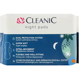 Гігієнічні прокладки Cleanic Soft Night 8 шт. - мініатюра 5