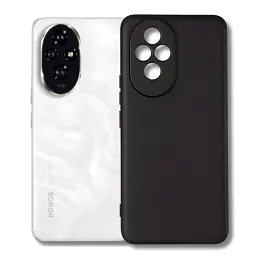 Чохол до мобільного телефона BeCover silicone Honor 200 Black (714942)