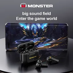 TWS-навушники MONSTER Airmars XKT02 black - мініатюра 4