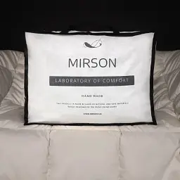 Набір MirSon пуховий №9522 Silver Cloud демі ковдра 200х220 см + 2 подушки сірий (2200010805000) - мініатюра 12