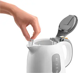 Електрочайник Sencor SWK 1100WH (7099684) - мініатюра 4
