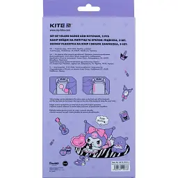 Набір бейдж на липучці та брелок-підвіска Kite Kuromi HK24-3010-1 - мініатюра 9