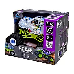 Автомобіль Sulong Toys на р/к Bigfoot Dinosaur 1:16, 27 МГц (SL-360RHGR) - мініатюра 9