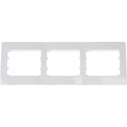 Рамка Brille для розетки VB-3F wh